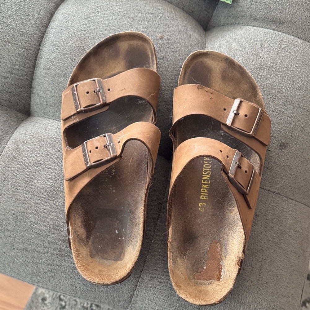 Birkenstock Tan Leather Sandals